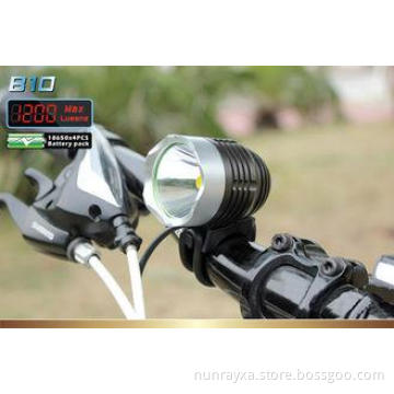 Super bright 1200 Lumen rechargeable led Bike Light 3 switc
